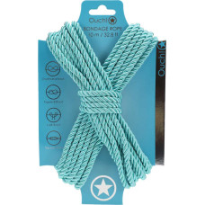 Ouch! Polyester Bondage Rope - 32.8 ft / 10 m - Blue