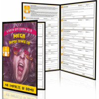 Grajmy Razem Gry-Karta wyzwań dla Mega Iprezowicza w domu
