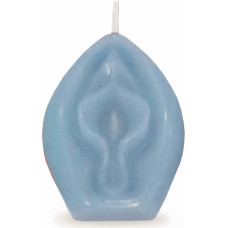Little Genie Productions Eden’s Candle - Vanilla Scented Vagina - Blue