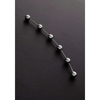 Steel Thai Anal Beads Stick (50x15x28mm