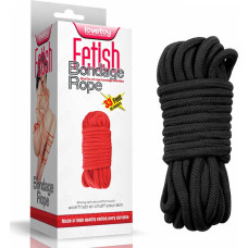 Lovetoy 10 meters Fetish Bondage Rope Black
