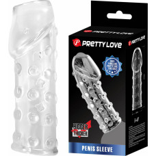 Pretty Love Penis Sleeve, TPR, Waterproof