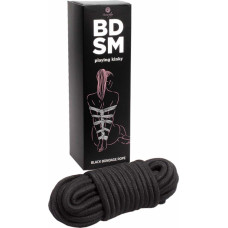 Secret Play Wiązania-Black Bondage Rope BDSM