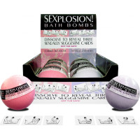 Kheper Games Seksa sprādziens! Vannas bumbas (6 bumbas 3 aromātos, bez displeja)
