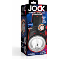 Curve Toys Savelkošs un vibrējošs masturbators - melns