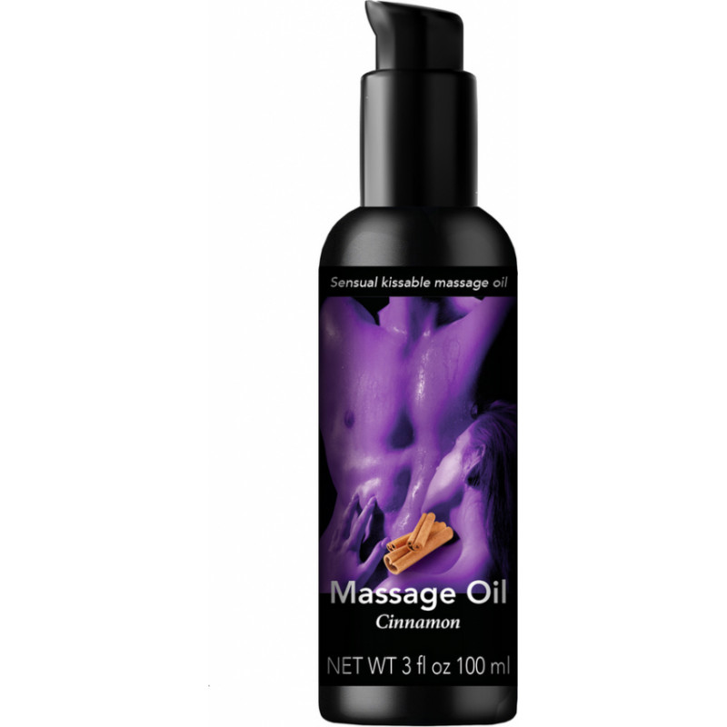 Pharmquests By Shots Jutekliskā kissable masāžas eļļa - kanēlis - 3 fl oz / 100 ml