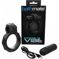 Bathmate Vibe - Maximus 45 - vibrējoša lodīšu siksniņa un dzimumlocekļa gredzens - 1,77 / 4,5 cm
