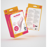 Crushious Mobula - Vibrador de Panty con Control Remoto - Rosa