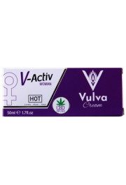 HOT V-Activ Vulva kreem CBD-ga 50 ml