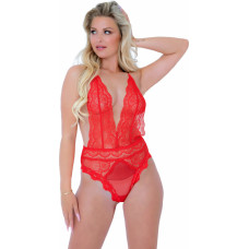 Daring Intimates Deep-V Lace Teddy