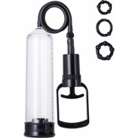 A-Toys , Penis Pump, PVC, Black, 23.5 cm