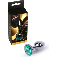Mylove Toys - Jewellery Dark Silver PLUG- Green