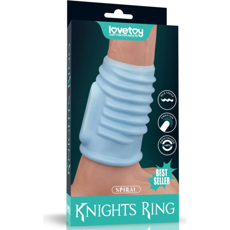 Lovetoy Vibrating Spiral Knights Ring