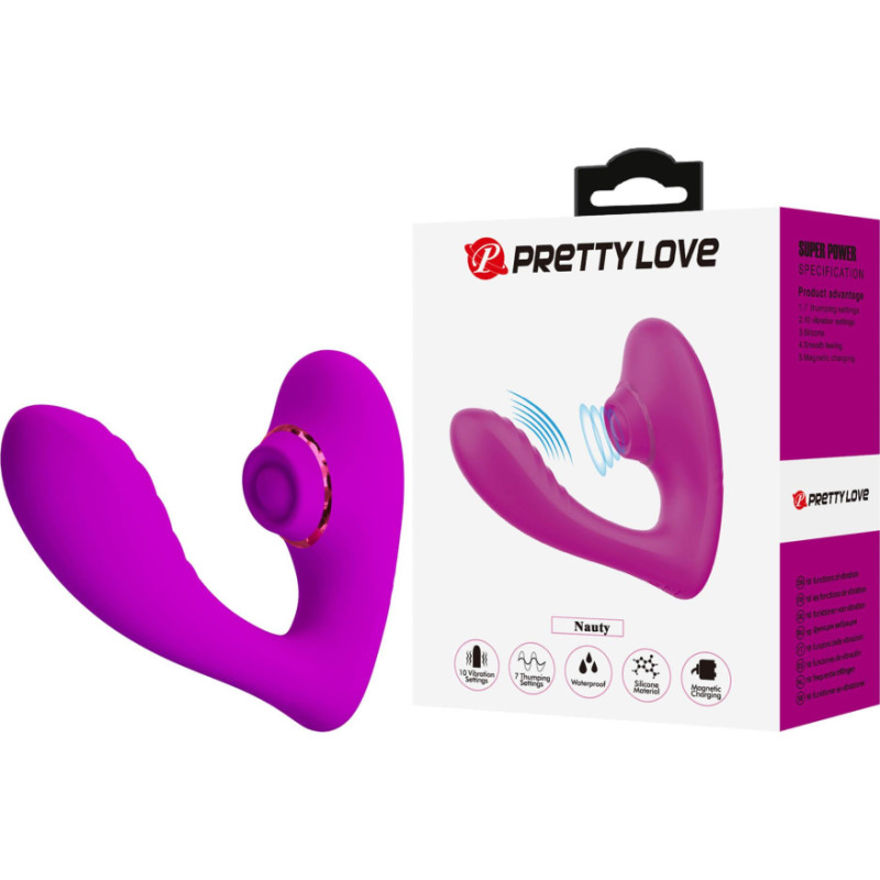 Pretty Love Naty Clitoral Thrusting Stimulator