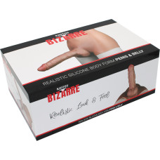 Real Body Realistic Silicone Body Form Penis & Belly