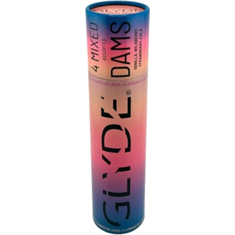 Glyde Dams Dental DamsMix x4