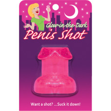 Kheper Games Tumsā spīdoša dzimumlocekļa injekcija - rozā