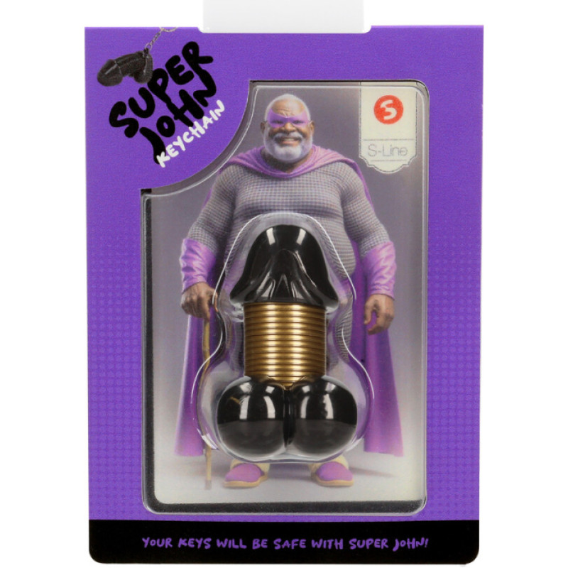 S-Line By Shots Super John - Atslēgu piekariņš - Melns