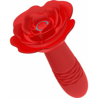 B - Series Cute Rose thrusting anal plug