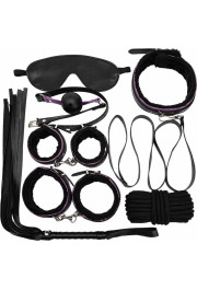 Fetish Fever - Bondage Set - 7 pieces - Black