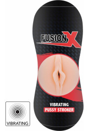 Hidden Desire Vibrating Stroker Pussy Light skin tone