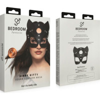 Bedroom Fantasies - PU Leather Mask Kitty Black