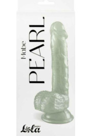 Pearl escent dildo Mabe Pearl White
