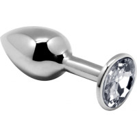 Alive Mini Metal Butt Plug M clear