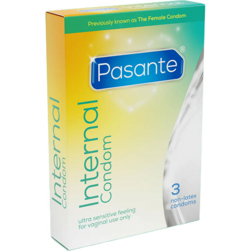 Pasante Internal Condoms 3 pcs