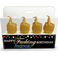 Little Genie Productions Happy F’ing Birthday Candle Set
