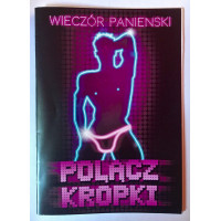 Propaganda Gry-Książeczka Połącz Kropki na Wieczór Panieński