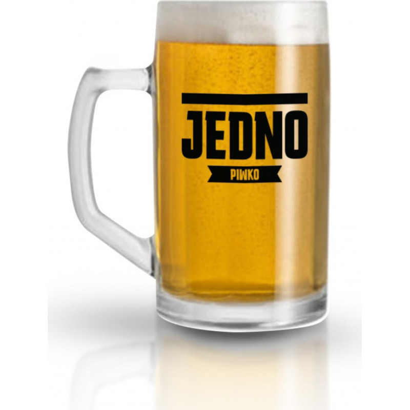 House Of Mugs Funny Beer - Kufel 500ml - Jedno Piwo