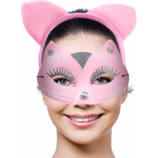Kinky Pleasure Maska-Roleplay Kitty Set Pink