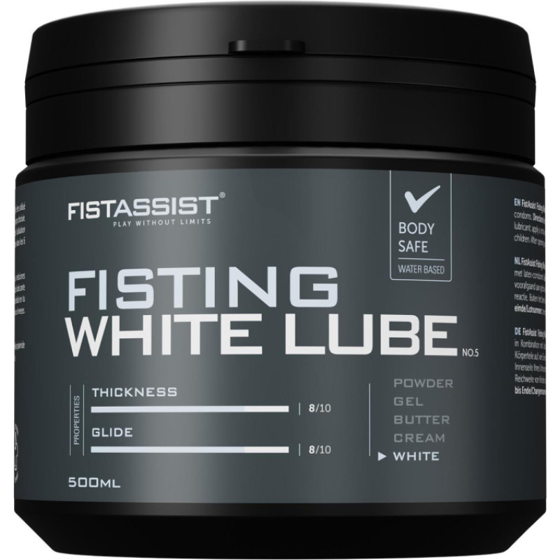 Cobeco Fist Assist Fisting White Lube 500ml