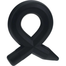 Levelz Pencil Liquid Silicone Cockring - Black
