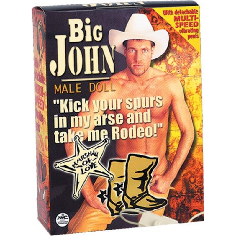 NMC BIG JOHN PVC INFLATABLE DOLL WITH PENIS