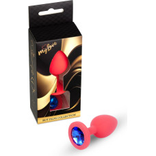Mylove Toys - Jewellery Red Silicone PLUG Medium