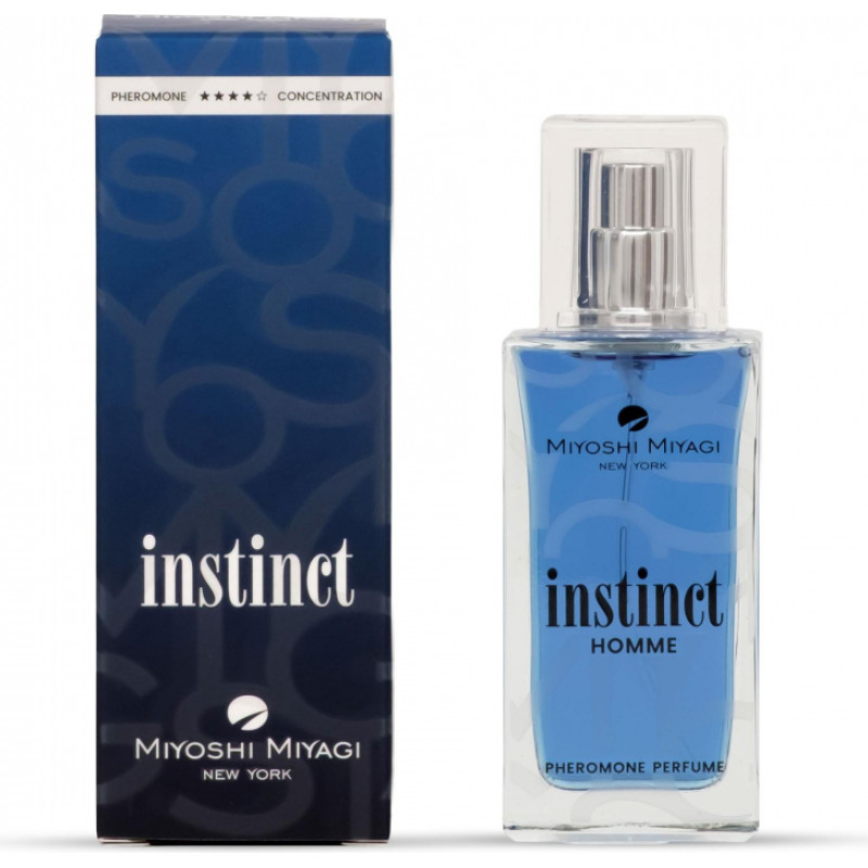 Miyoshi Miyagi INSTINCT feromon  parfumes 50ml HOMME