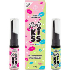 Secret Play FLIRTY KISS EDIBLE AROUSAL GEL - STRAWBERRY AND MINT