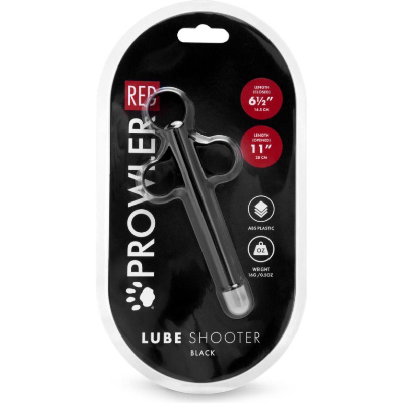 Prowler RED Lube Shooter Black