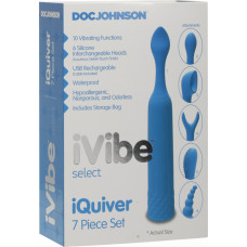 Doc Johnson „Iquiver“ – 7 dalių rinkinys