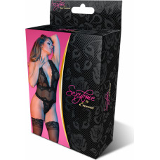 Magic Silk Игрушка-мешок Deep Look Halter Teddy - S/M - чёрный