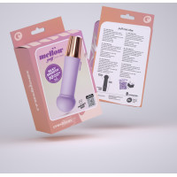 Crushious Mellow Puff - Mini Vibrador de Varita - Lavanda