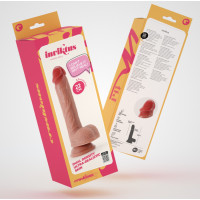 Crushious Inviktus - Dildo de Silicona Líquida - 8 / 22 cm - Carne