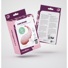 Crushious Cocoon - Huevo Vibrador Recargable con Control Remoto - Rosa