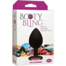 Doc Johnson „Booty Bling“ – kastuvu užpakalio kamštis – didelis