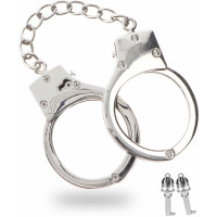Taboom Silver Plated BDSM Handcuffs