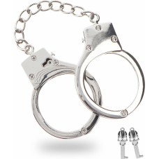 Taboom Silver Plated BDSM Handcuffs