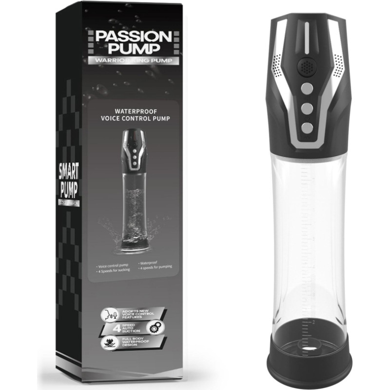B - Series Power Pompka- PASSION PUMP, PREMIUM RECHARGEABLE AUTOMATIC WATERPROOF PUMP, Voice control