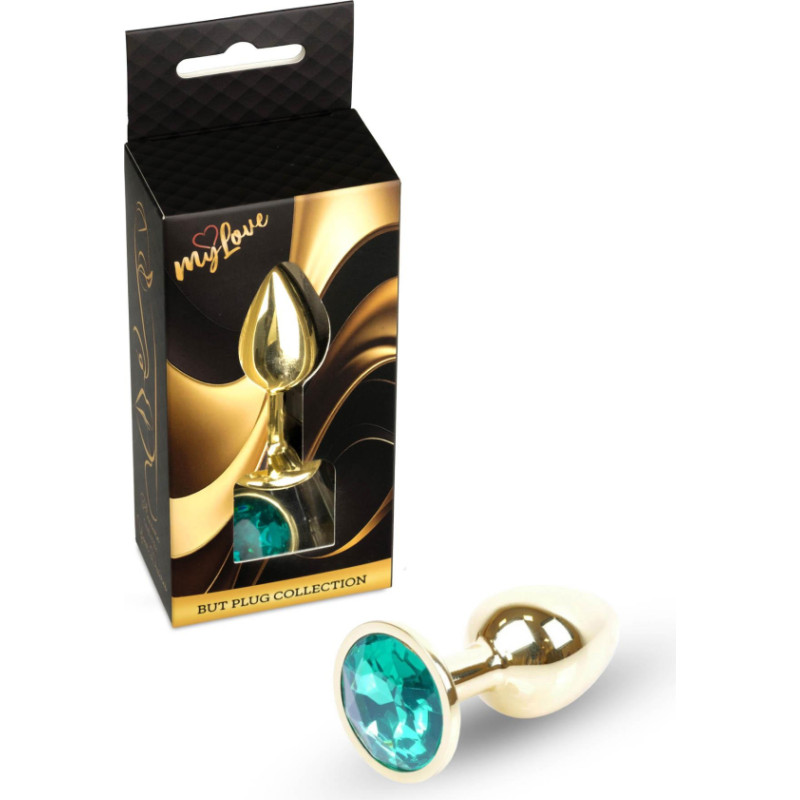 Mylove Toys - Jewellery Gold PLUG- Green